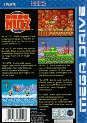 Mr box cover back